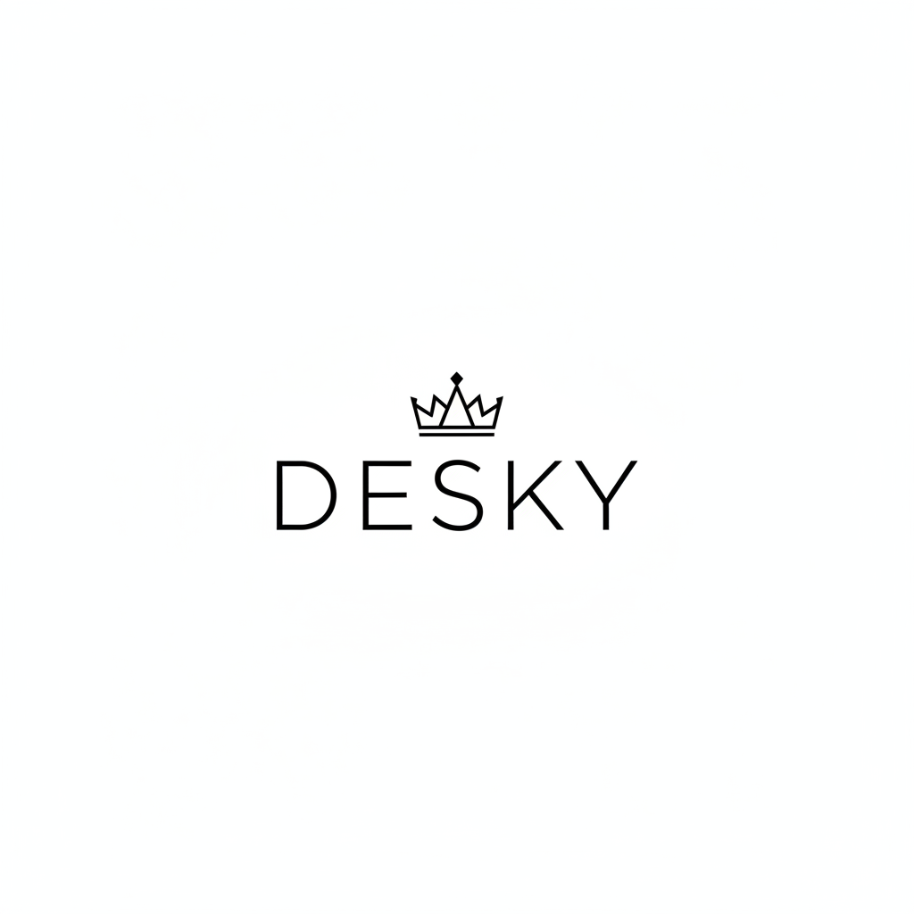 Logo Desky avec couronne